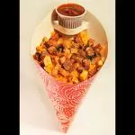 BATATA FRITA COM COBERTURA