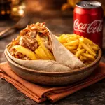 MENÚ SOLO CARNE  CON  DENTRO PATATAS