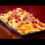 BATATA FRITA M 450 +CHEEDAR + BACON