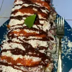 Tacos con Jamón y Queso: 4 unidades