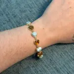 Brazalete de corazones mixto