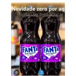 Fanta uva 2L - Zero açúcar