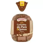 Pão castanha do para e quinoa