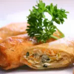 Rolinho primavera de legumes  2 und