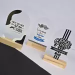 Acrílico decorativos hombre RG432