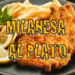 Milanesa Capresse al plato