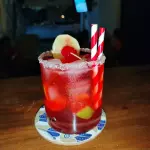 Caipiroska de cereza.