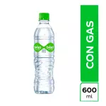 Agua con gas 600 ml