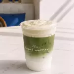 Matcha Foam Latte Helado