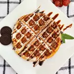 Waffle Vainilla & Nutella