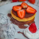 Waffle com Sorvete