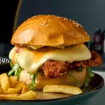 Hamburguesa crispy