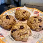 Galletas de avena y arándanos