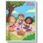 Caderno Brochura 1/4  capa simples