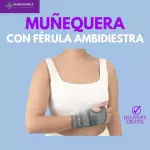 MUÑEQUERA CON FÉRULA AMBIDIESTRA