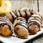 Banana tempura