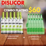 VODKA PLATINUM MANZANA