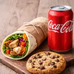Wrap + boisson & dessert