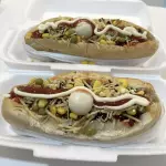 2x Dois Cachorro Cheddar Bacon