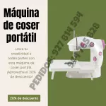 MAQUINA DE COSER PORTATIL