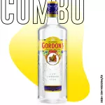 Combo Gin Gordon’s London Dry 750ml