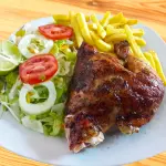 1/4 POLLO A LA BRASA