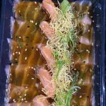 CARPACCIO AO MOLHO DE OSTRA