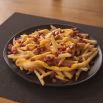 Batata Frita c/ Bacon e cheddar