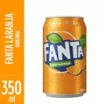 Fanta Laranja Lata 350ml