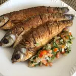 Sardinha frita (2 unidades)