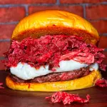 Jerked Beef - burguer de carne seca