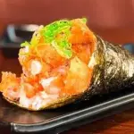 Temaki de camarão hot
