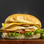 X-File de Frango ,Egg Salada