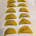 Ravioli de berenjena y ricotta