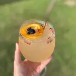 Sunset spice gin