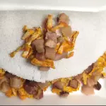 TAPIOCA FRANGO COM BACON
