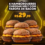 6 chel melt bacon  29,99$