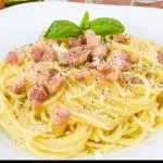Pasta con Chuleta