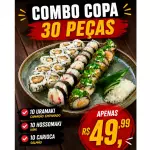 Combo copa 30 peças