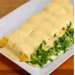 Caneloni de queijo