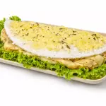 TAPIOCA DE BANANA COM DOCE DE LEITE