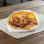 hot dog com Bacon
