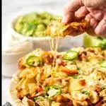Fajita nachos