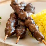 Espetinho de Coração de Frango