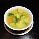 Medio litro de sopa