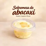 sobremesa de abacaxi