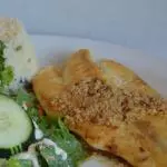 Fish Fillet en Salsa de Ajo