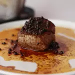 Lomo a las pimientas.