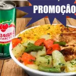 Marmitex P + Refrig lata + Bombom