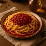 Fettuccine à Bolonhesa